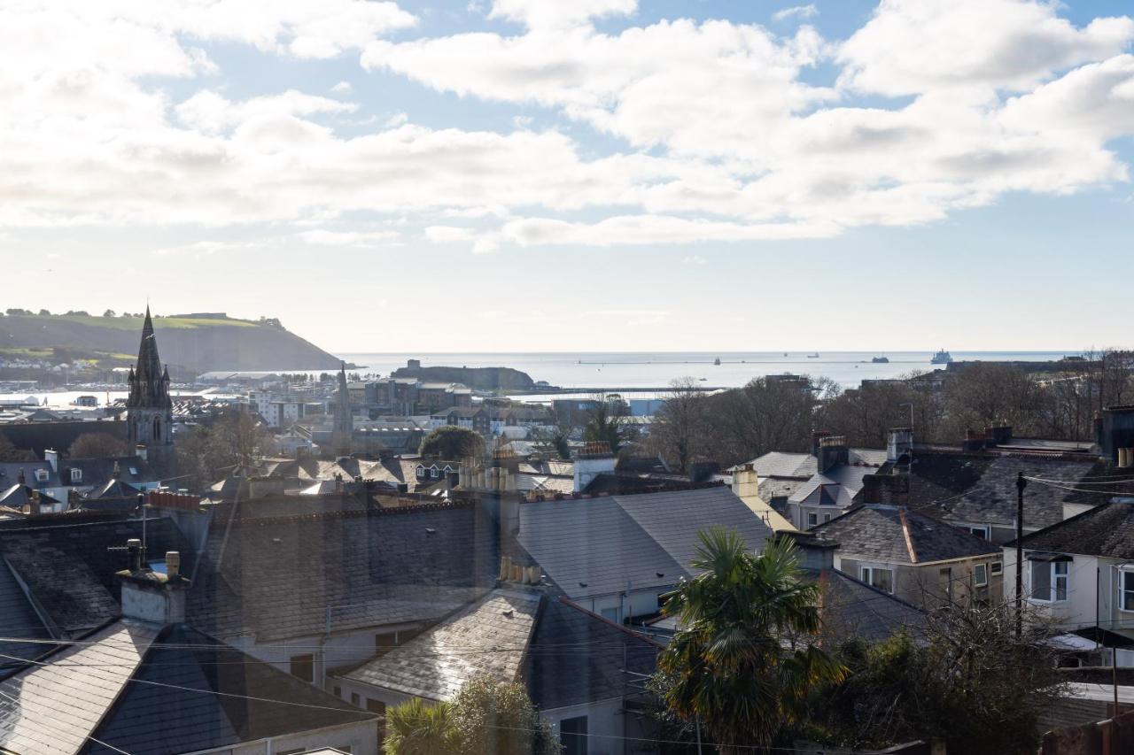 5-Bed House With Distant Sea Views In Plymouth Villa ภายนอก รูปภาพ